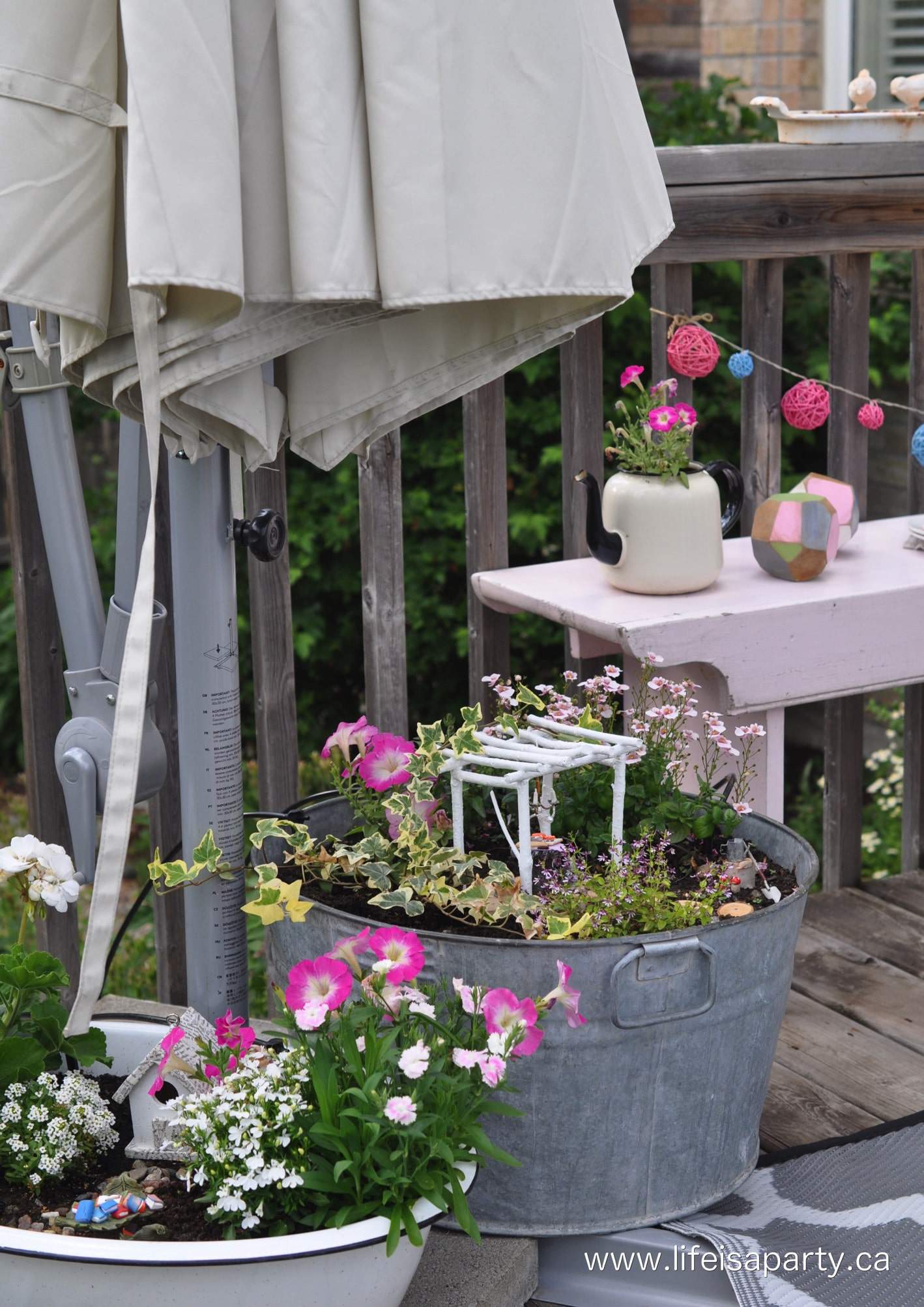 Fairy Garden Miniature Pergola