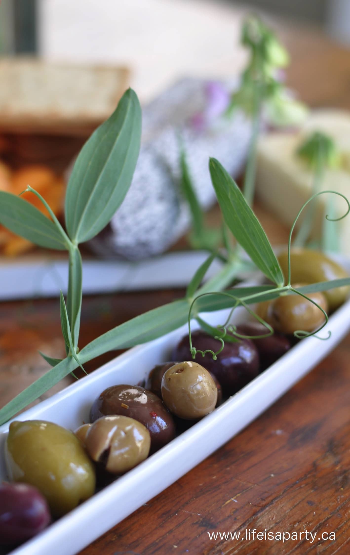 olives for a cheese board