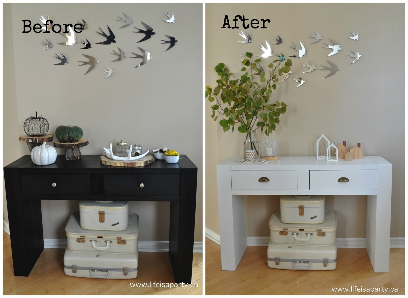 furniture makeover before and after