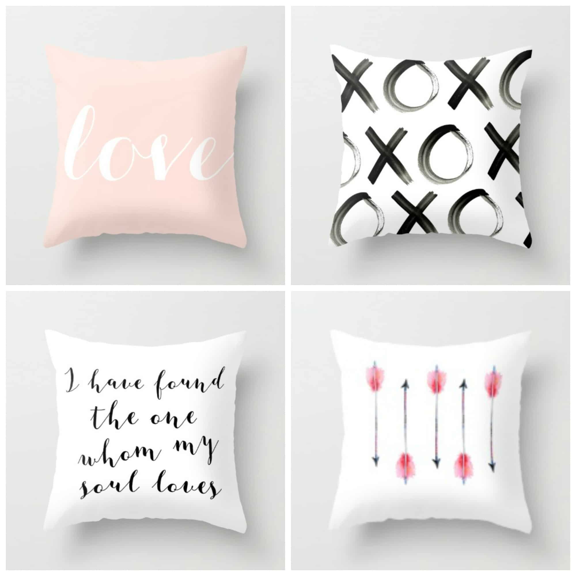 Valentine's Day pillows
