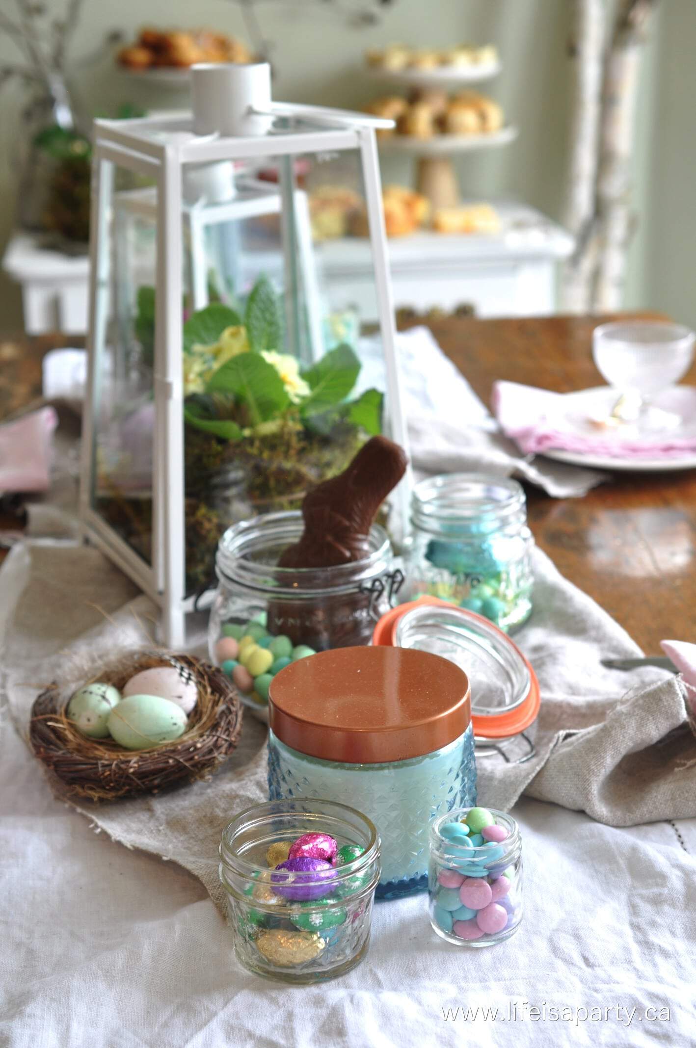 Easter tablescape