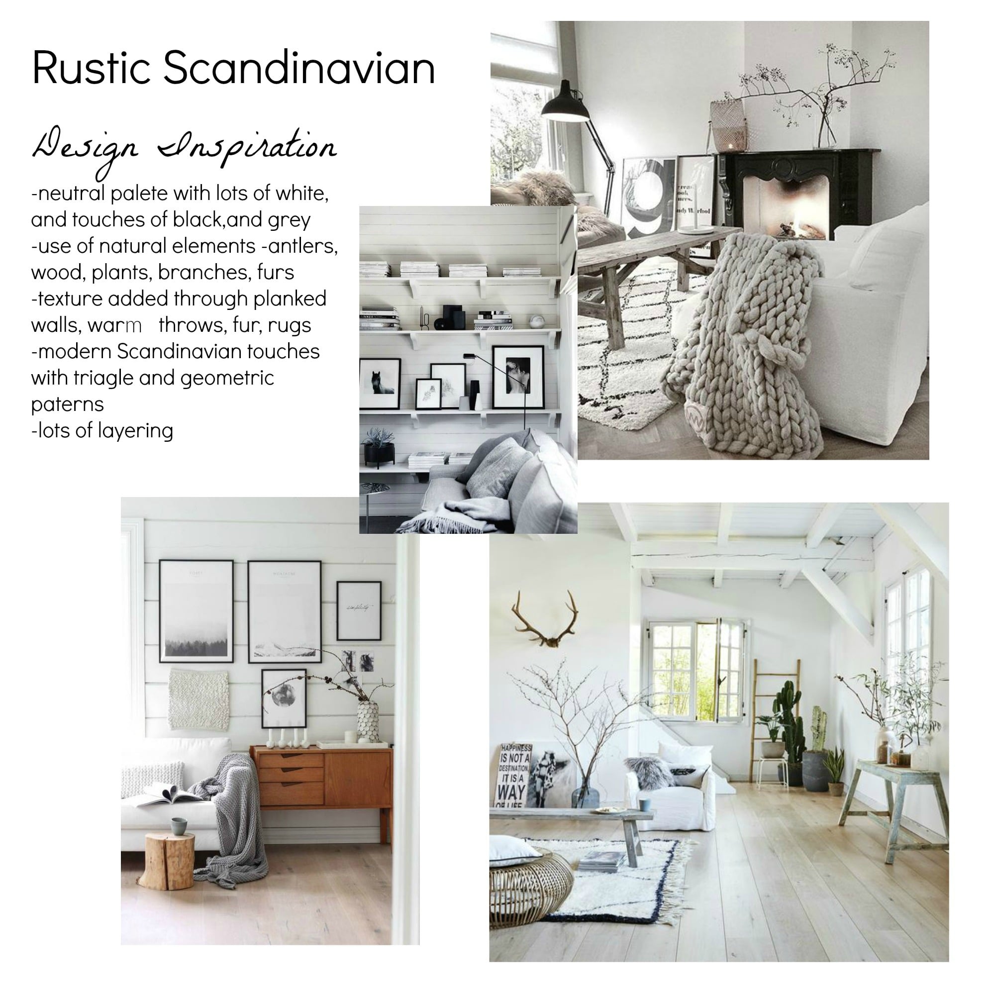 rustic scandinavian inspiration