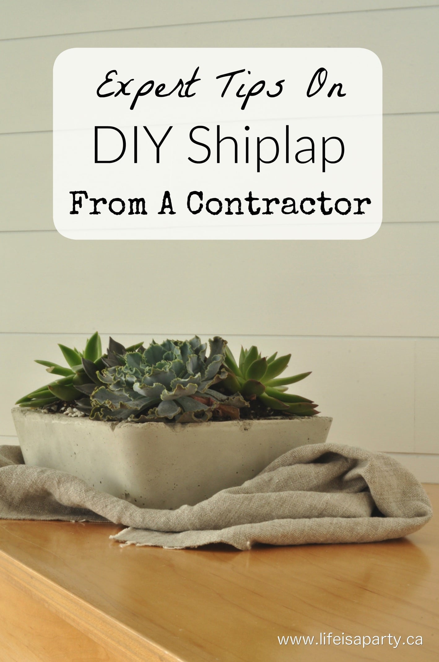 DIY Shiplap: how to install DIY shiplap with our expert tips from a contractor and what tools to use to make ackward cuts.