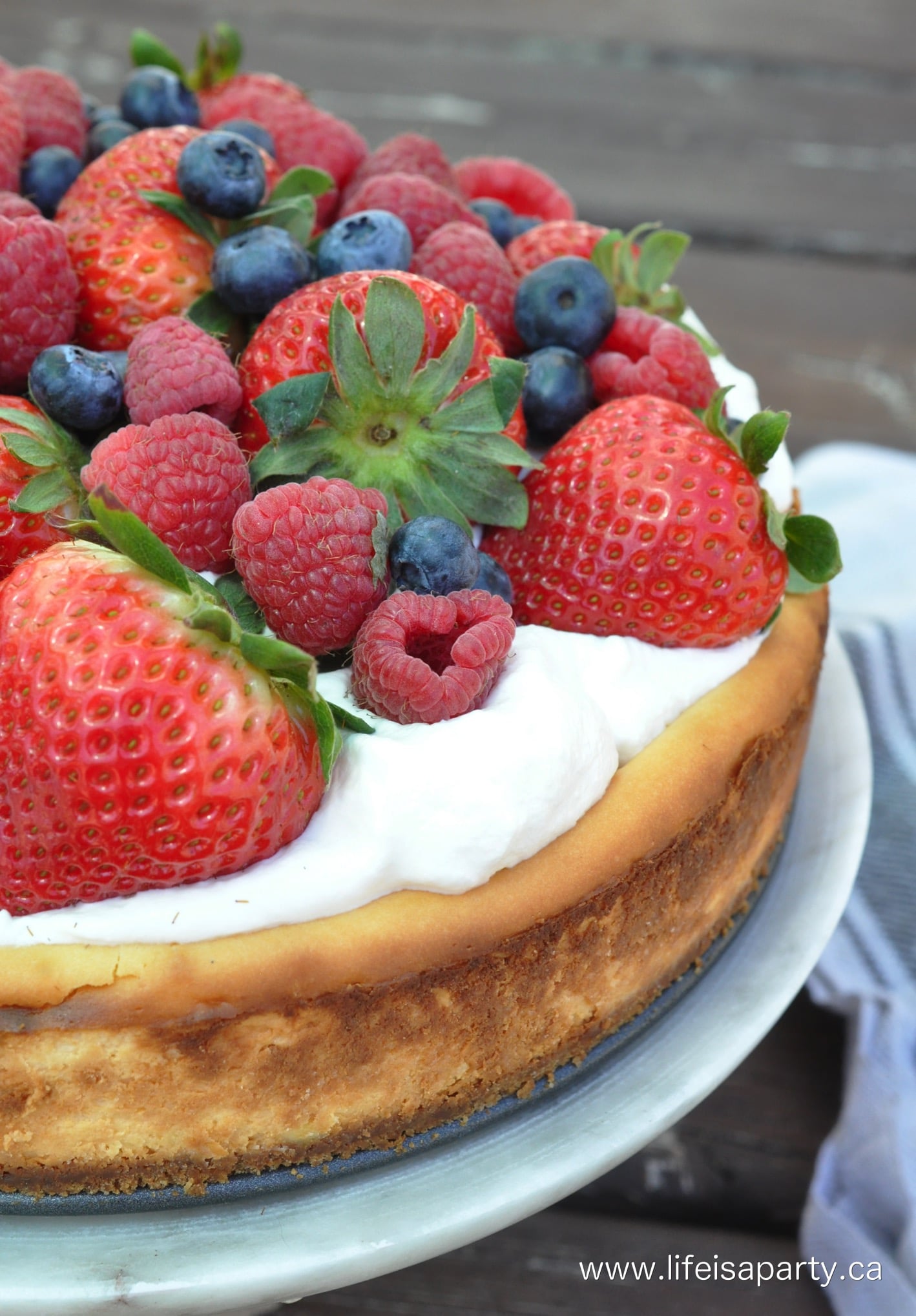 how to make a baked cheesecake