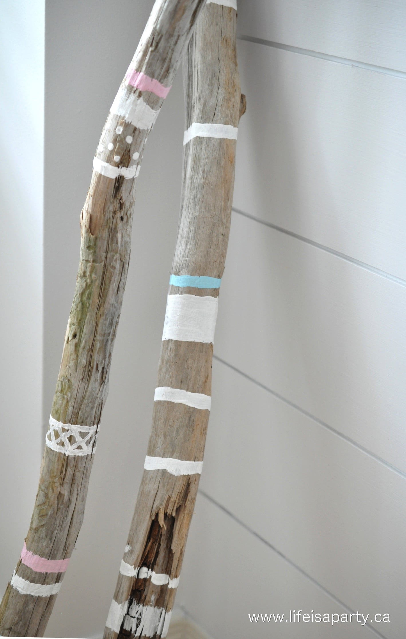 DIY Boho Driftwood Sticks