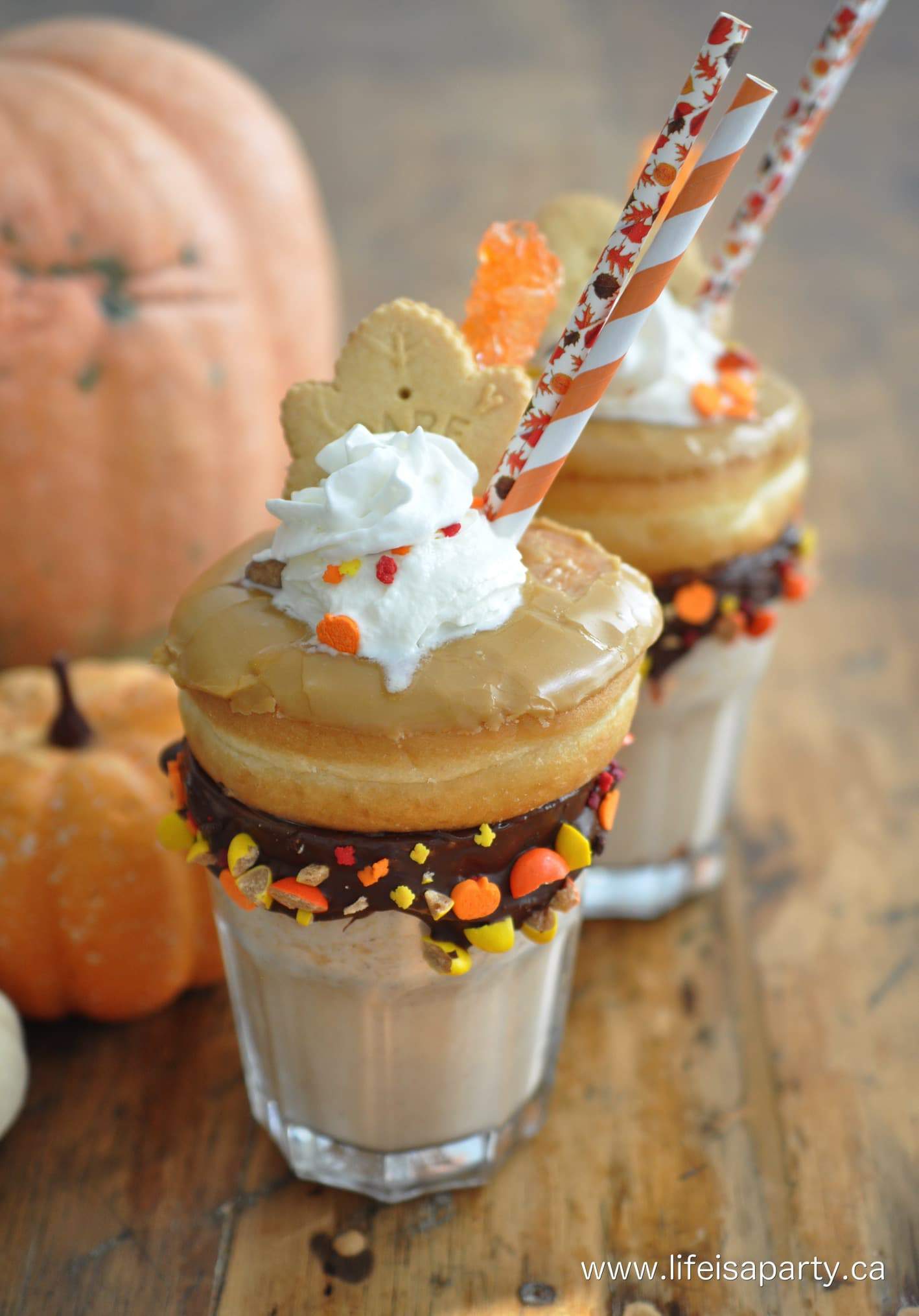 how to make a Pumpkin Spice Milkshake