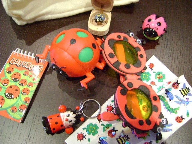 ladybug party loot bag