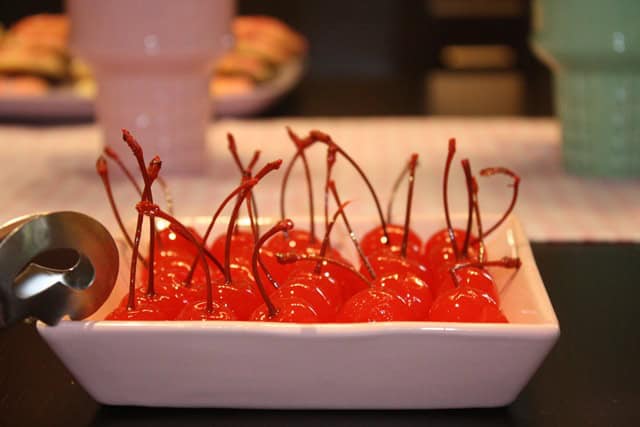 cherries.