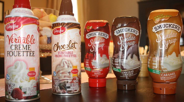 whipped creams and sauces.