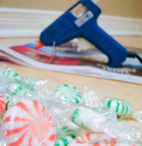 how to make a candy garland