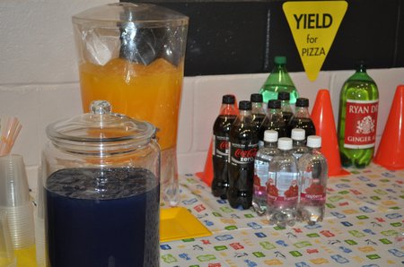 Construction Birthday Party themed food
