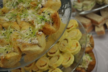 tea party finger sandwiches