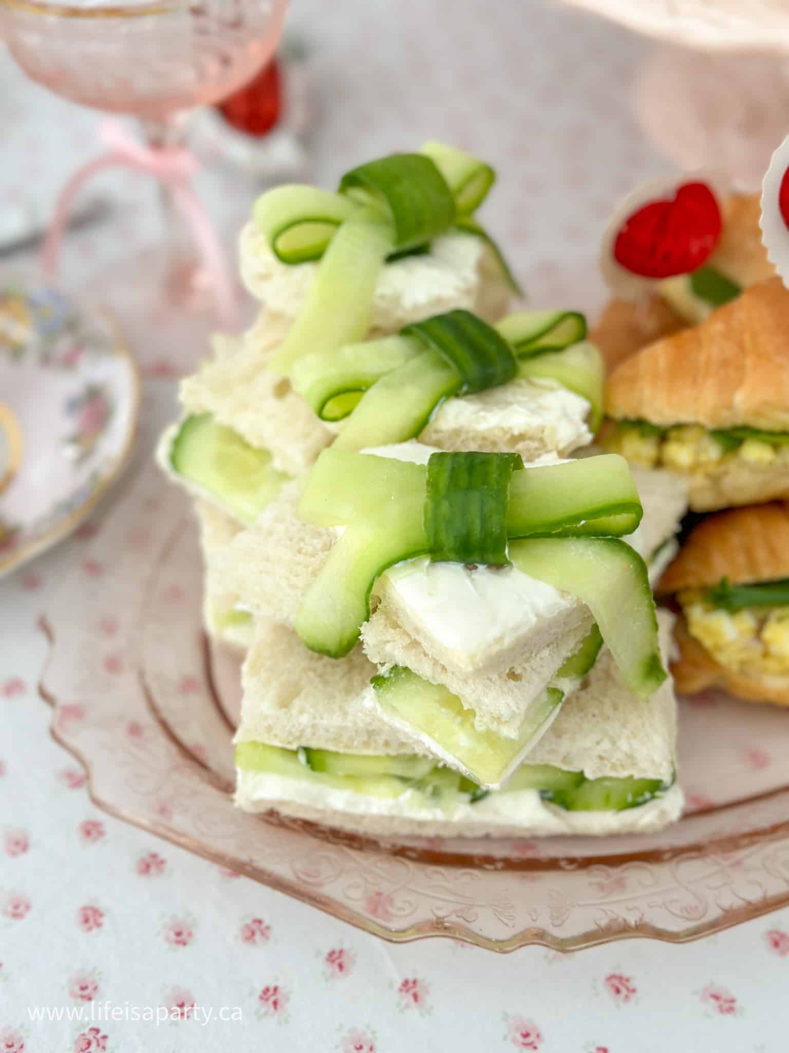 cucumber tea sandwiches