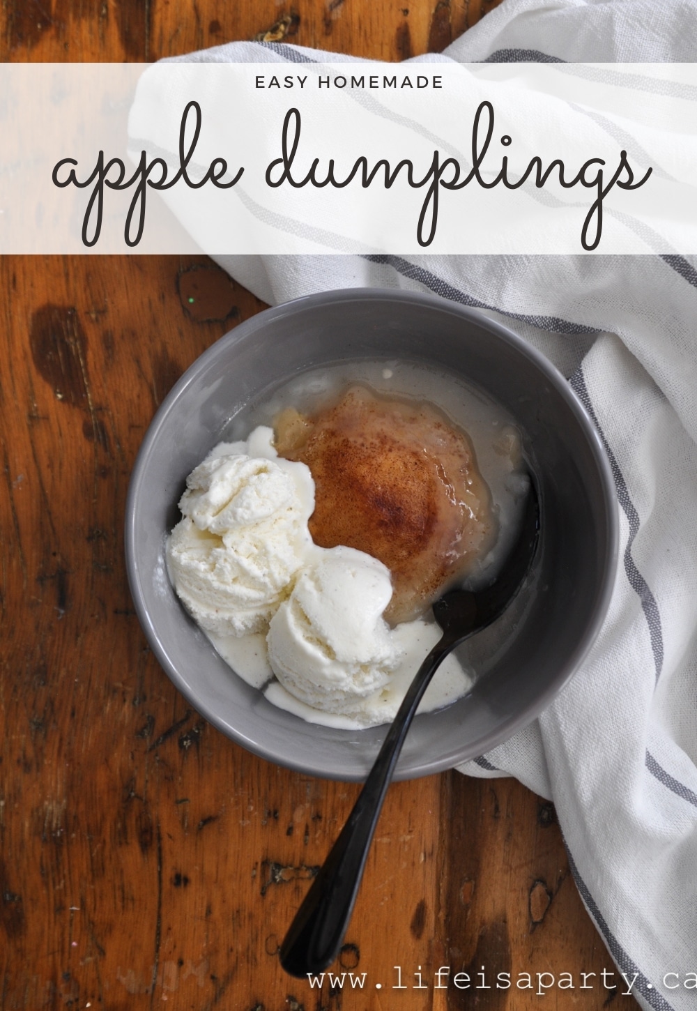 easy apple dumplings 