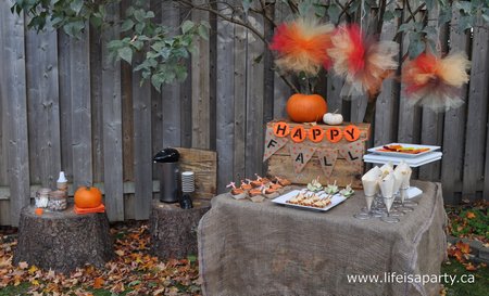 Fall Leaf Raking Party