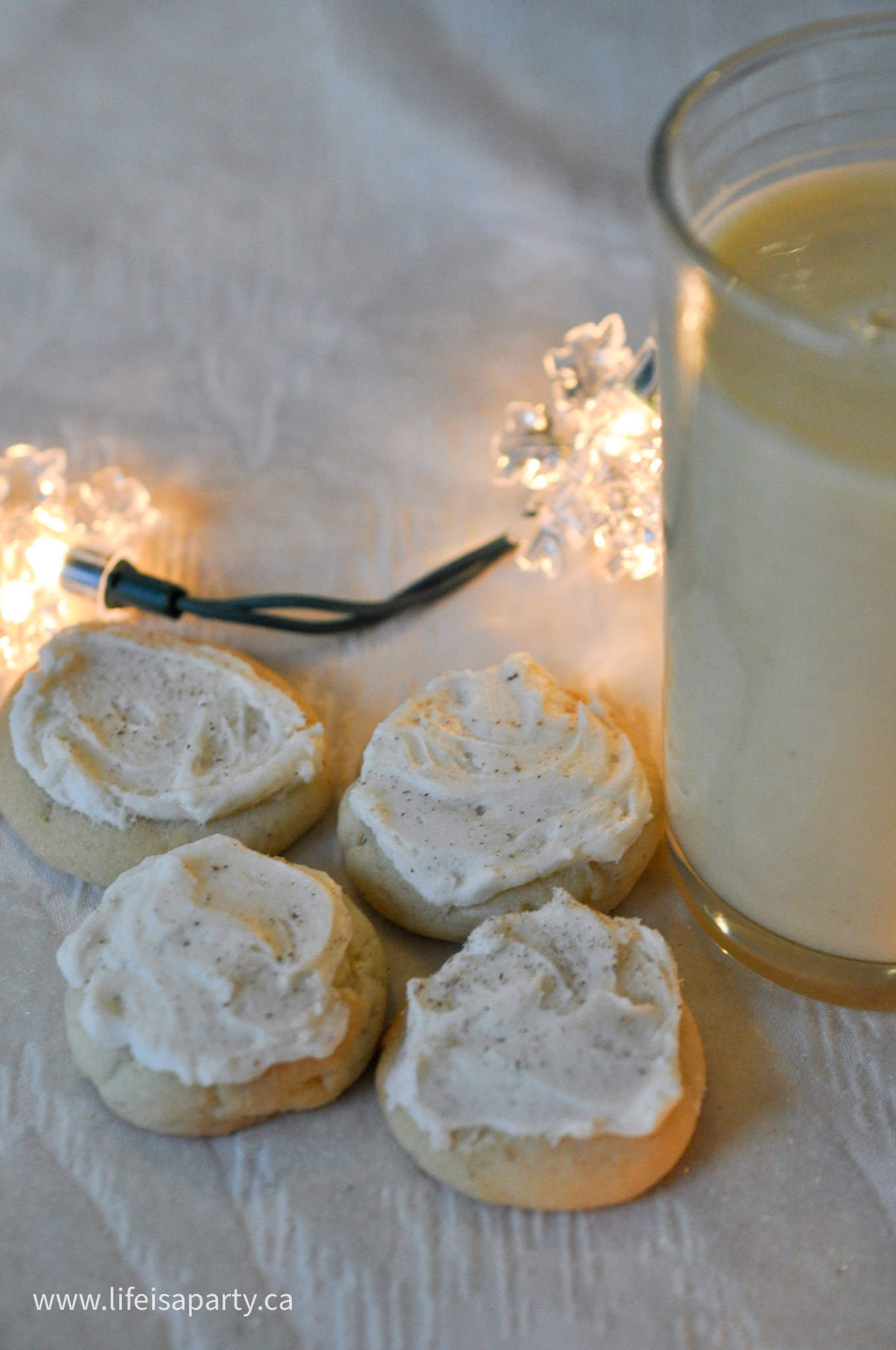 how to make eggnog cookies
