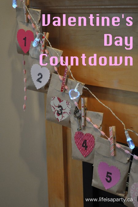 Valentine Countdown Advent Calendar