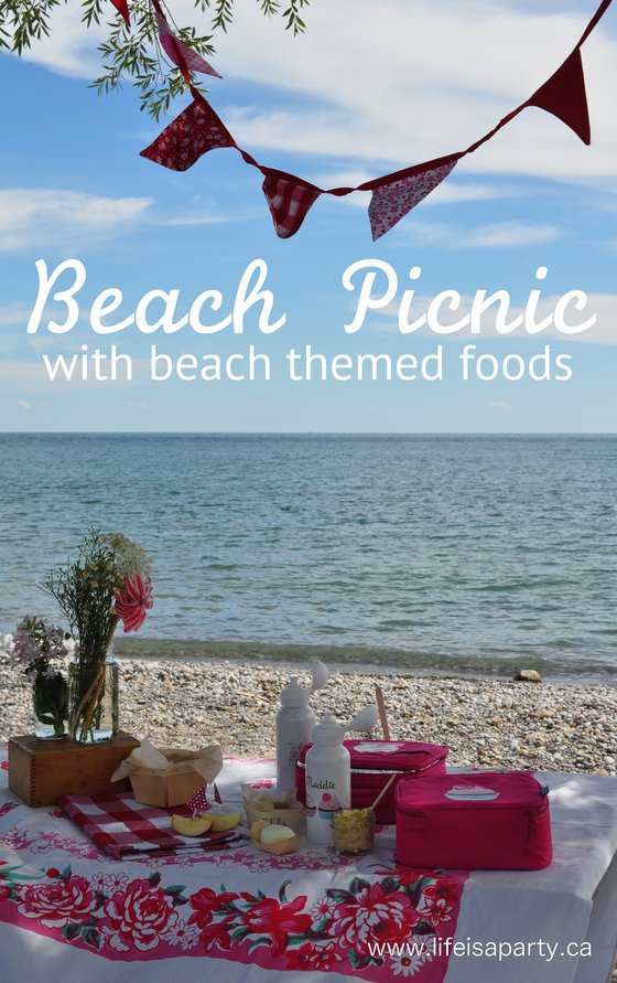 beach themed picnic