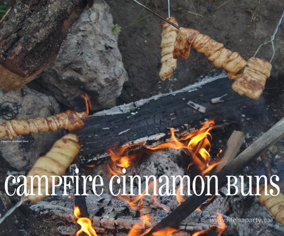 Easy Campfire Cinnamon Rolls