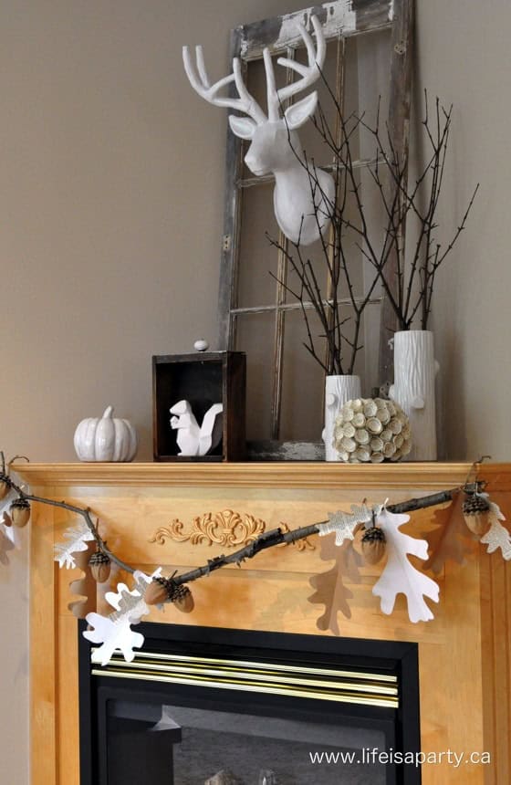 Neutral Fall Mantel