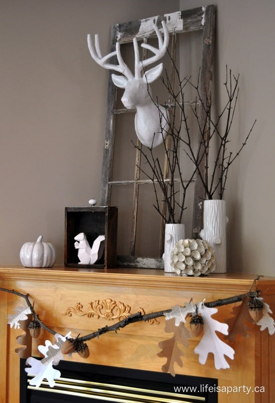 Neutral Fall Mantel