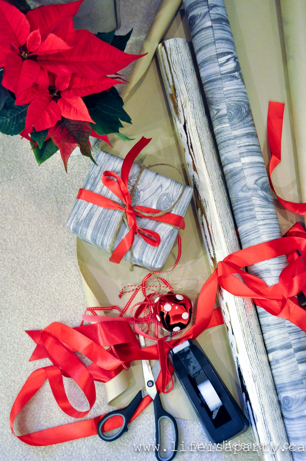Christmas wrapping