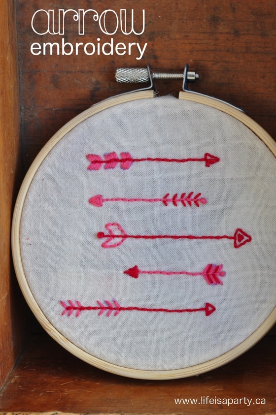 Arrow Embroidery