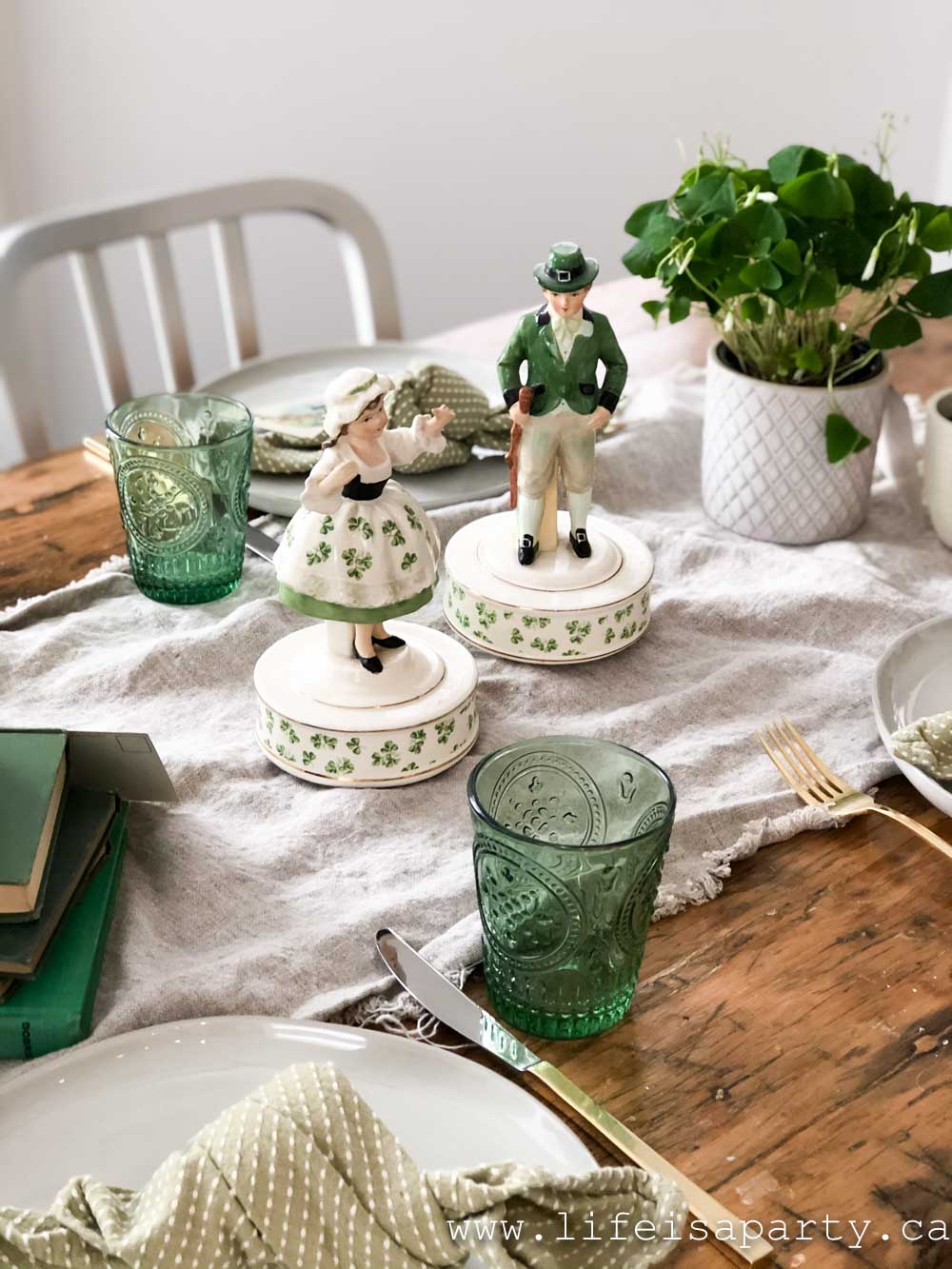 Vintage touches for St. Patrick's Day