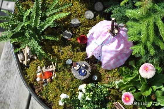 Camping Fairy Garden Campground