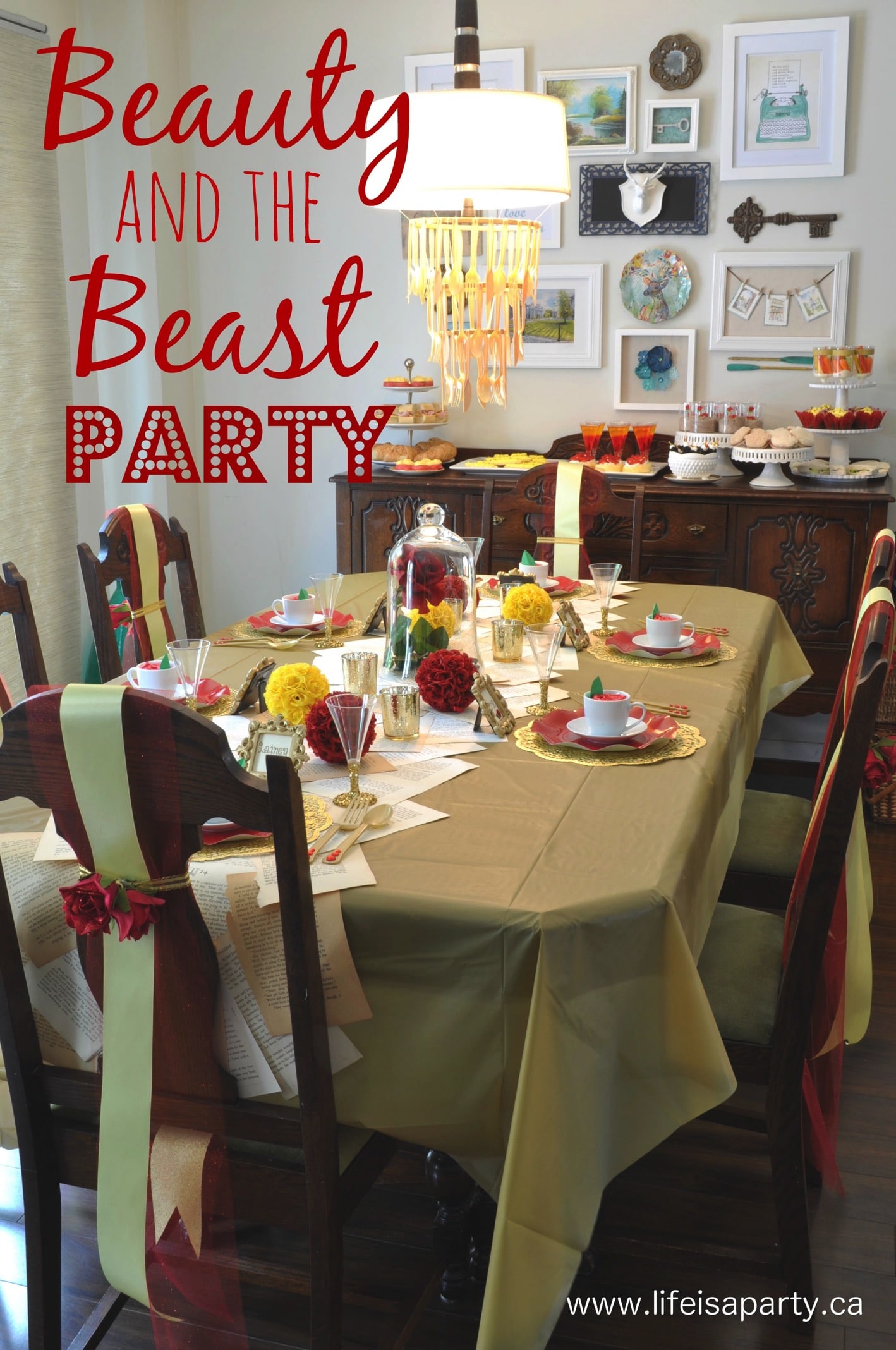Beauty and the Beast party ideas