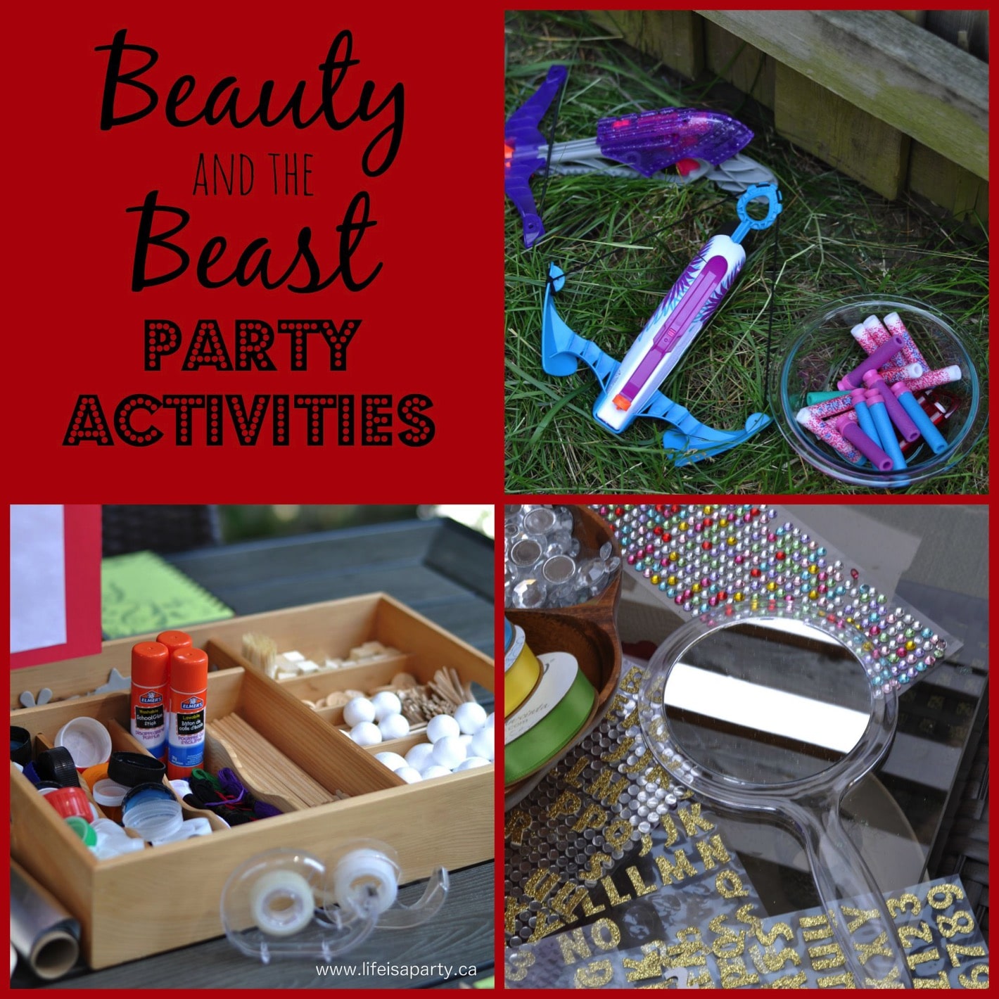 Beauty and the Beast Party -Part II “The Games and Activities”
