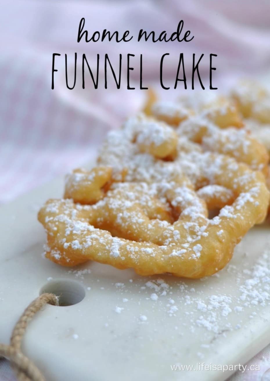 Residence made Funnel Cake Recipe -lift the carnival residence with this straight forward, cheap recipe sure to galvanize company, and remind you of a day at the magnificent.  Residence Made Funnel Cake funnel cakes 1