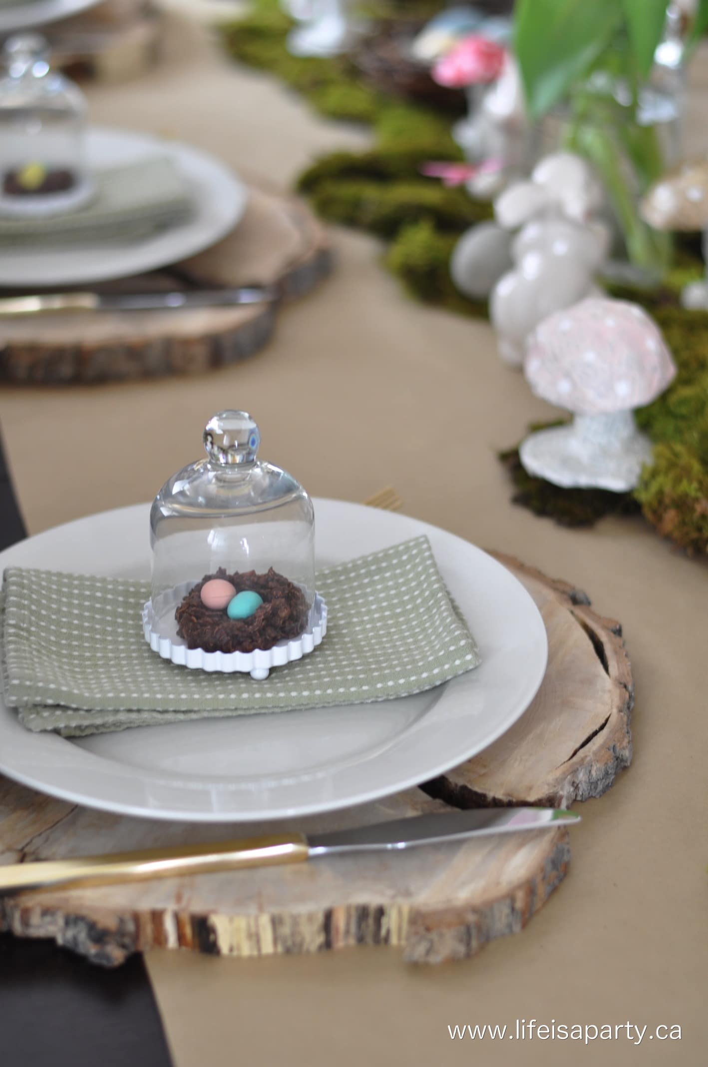 Easter brunch decor