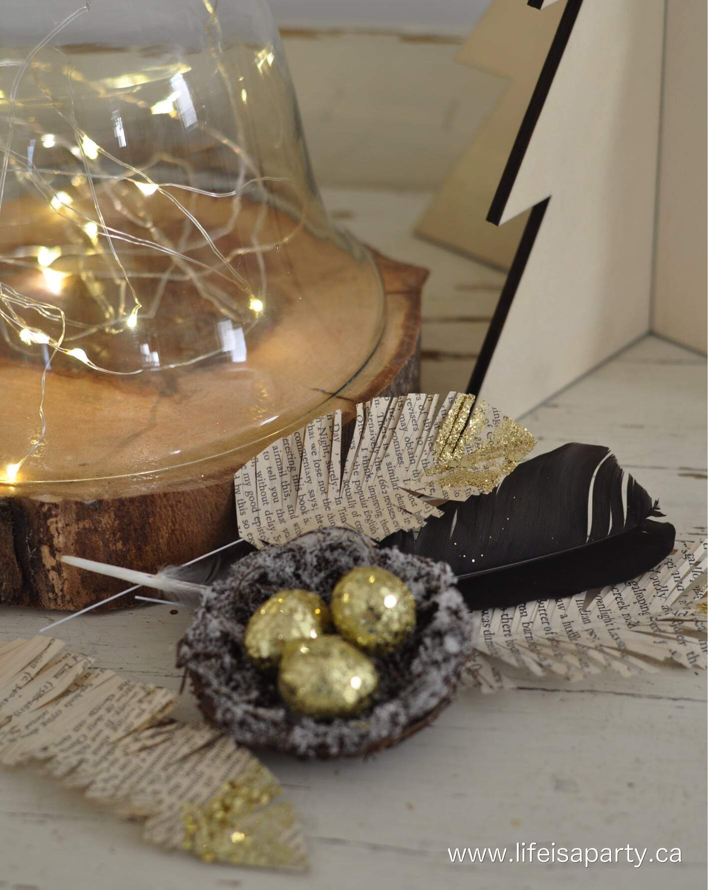 DIY Paper Feathers