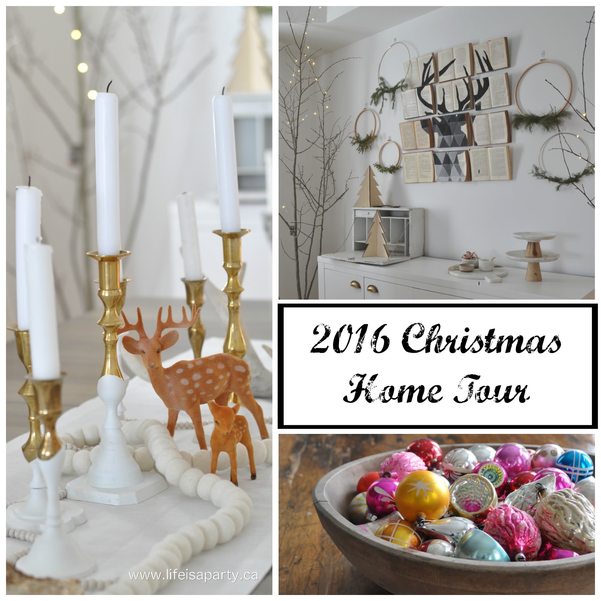 Scandinavian Christmas Home Tour 2016