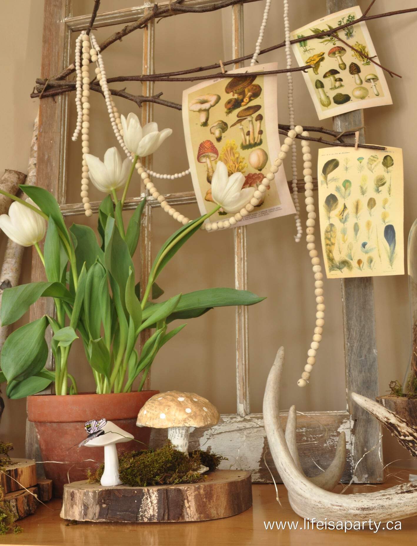 spring mantel