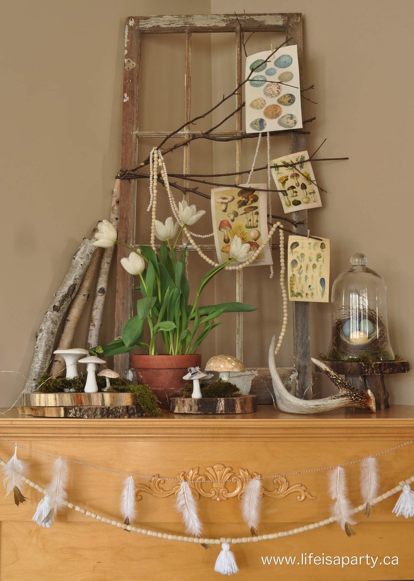spring mantel