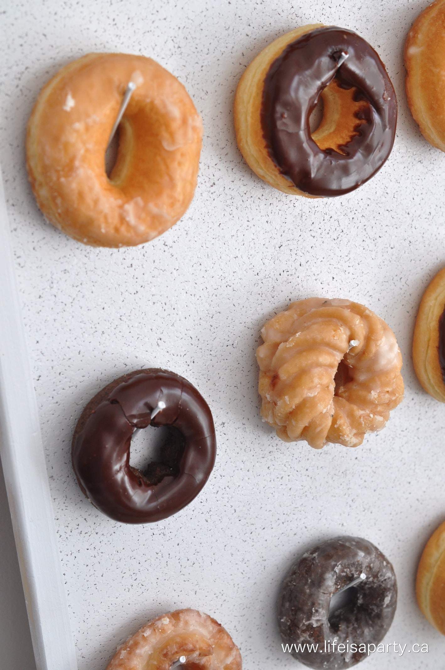 easy DIY Donut wall