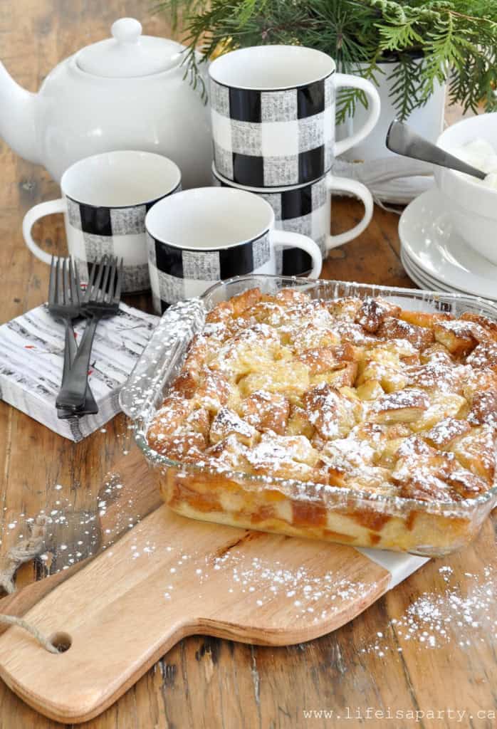 Eggnog Bread Pudding Recipe