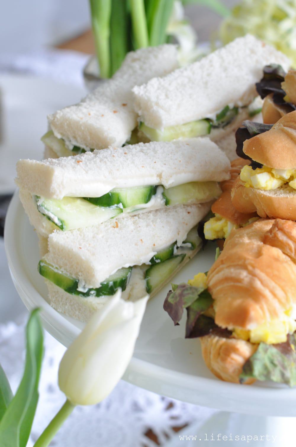 cucumber tea sandwiches