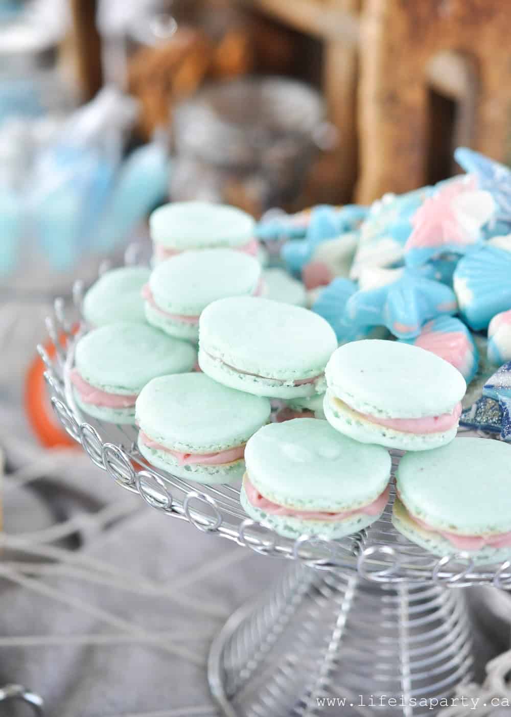 Mermaid Party Food dessert table