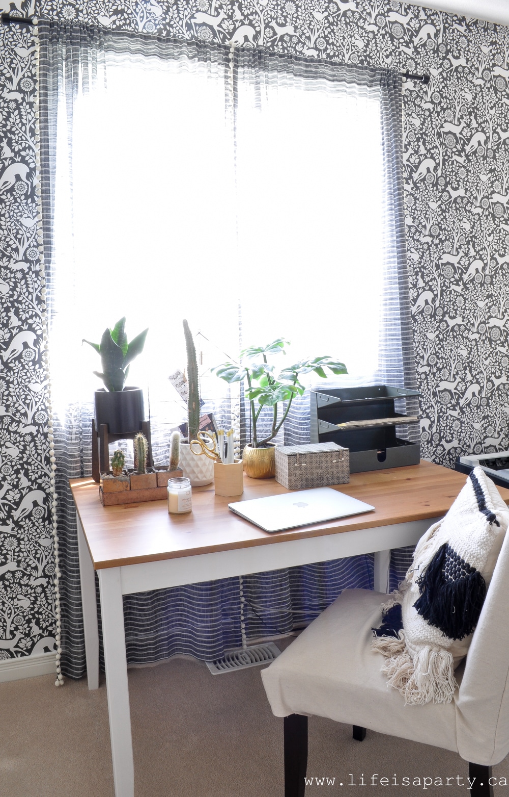 how to makeover a small at home office