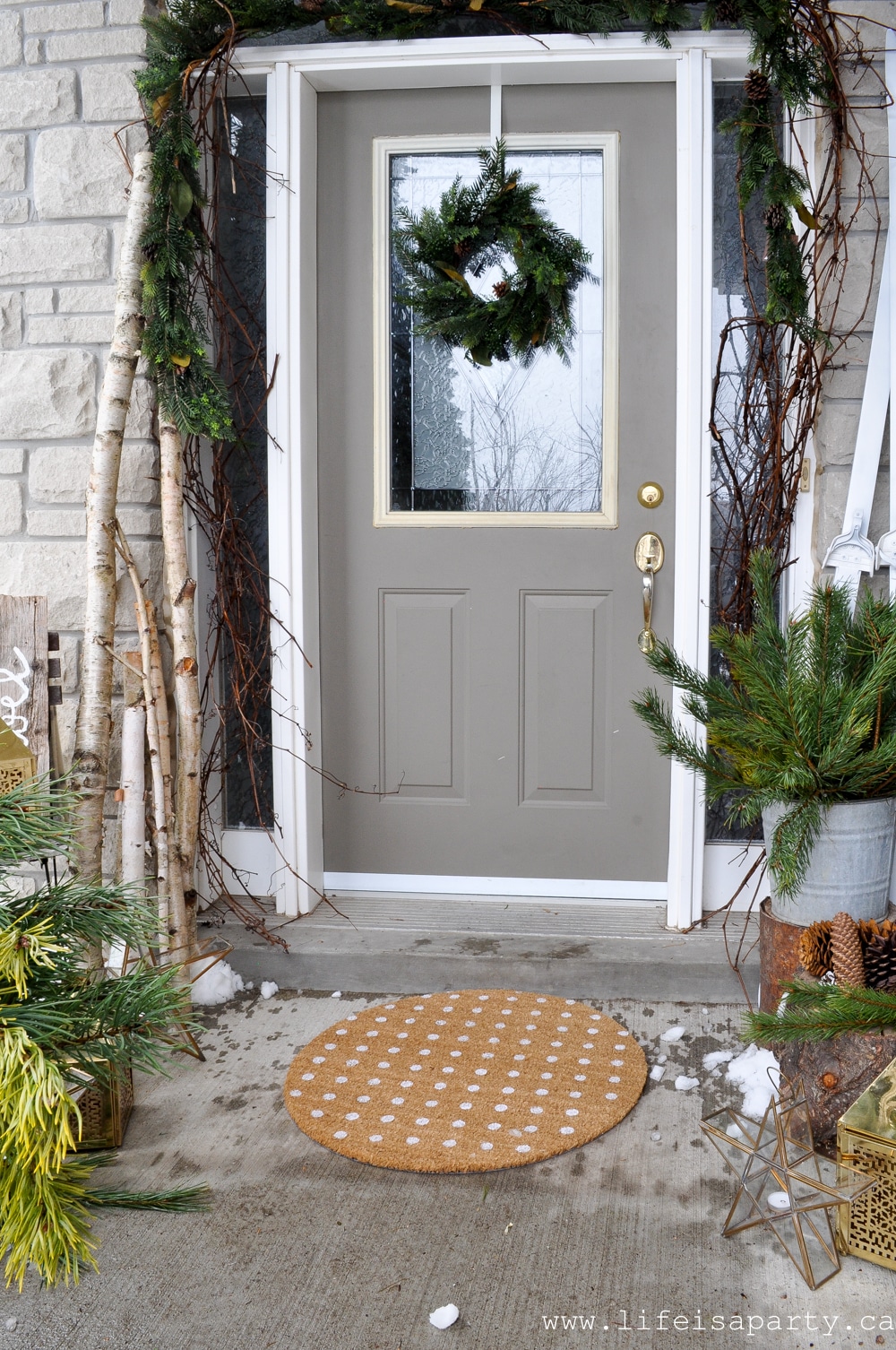 Christmas front door ideas
