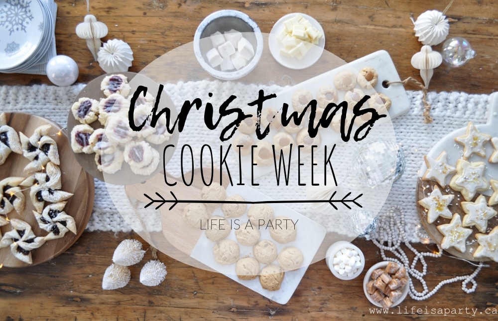 Christmas Cookie Week image of cookies