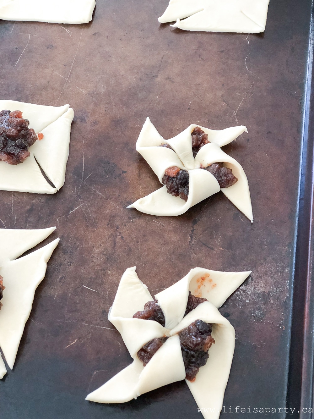 easy mincemeat pastries
