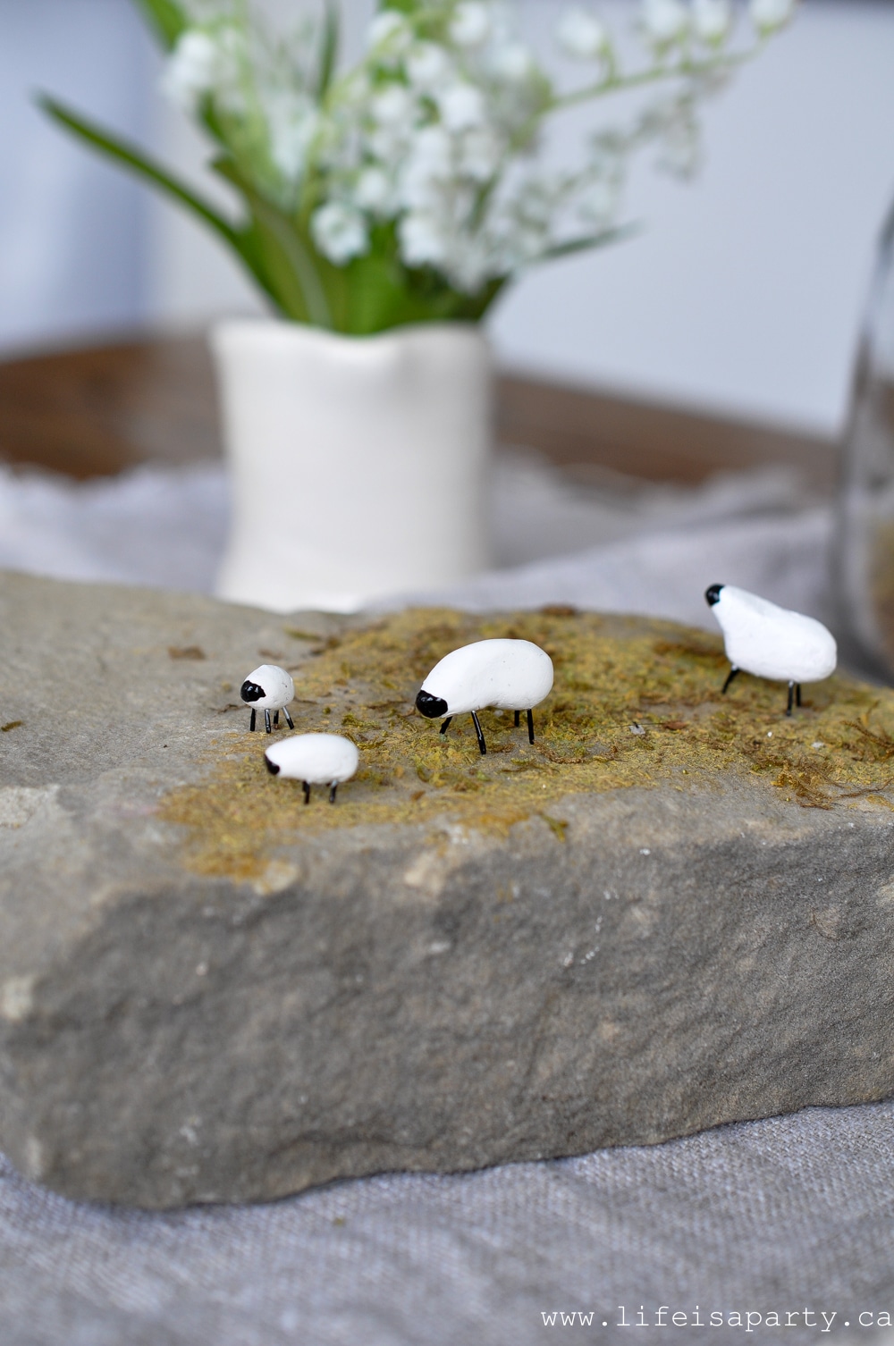 how to make miniature sheep