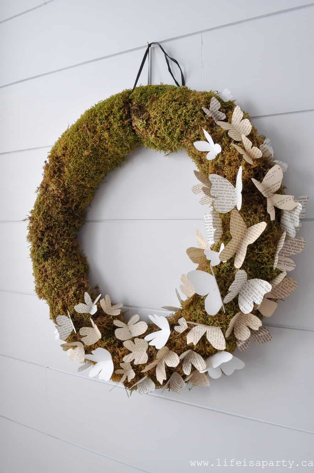 butterfly wreath