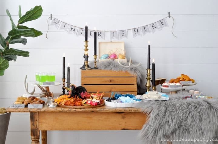 Game of Thrones Party Food and Free Party Printables - Life is a Party
