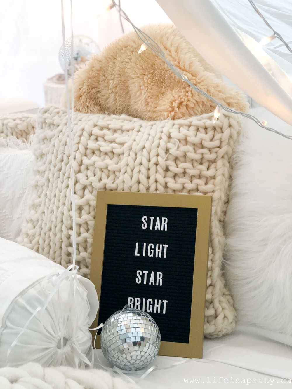 star light star bright letter board