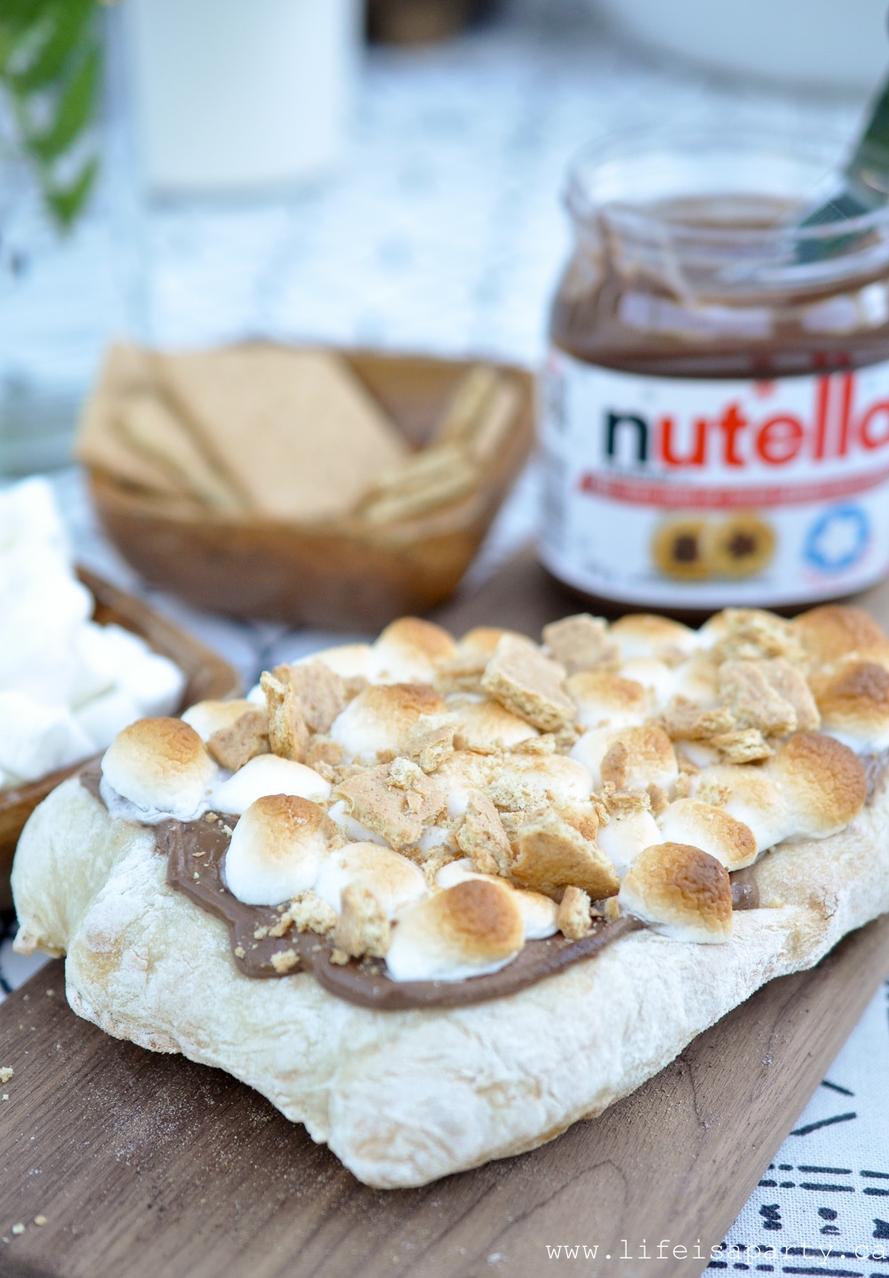 how to make S'mores Pizza